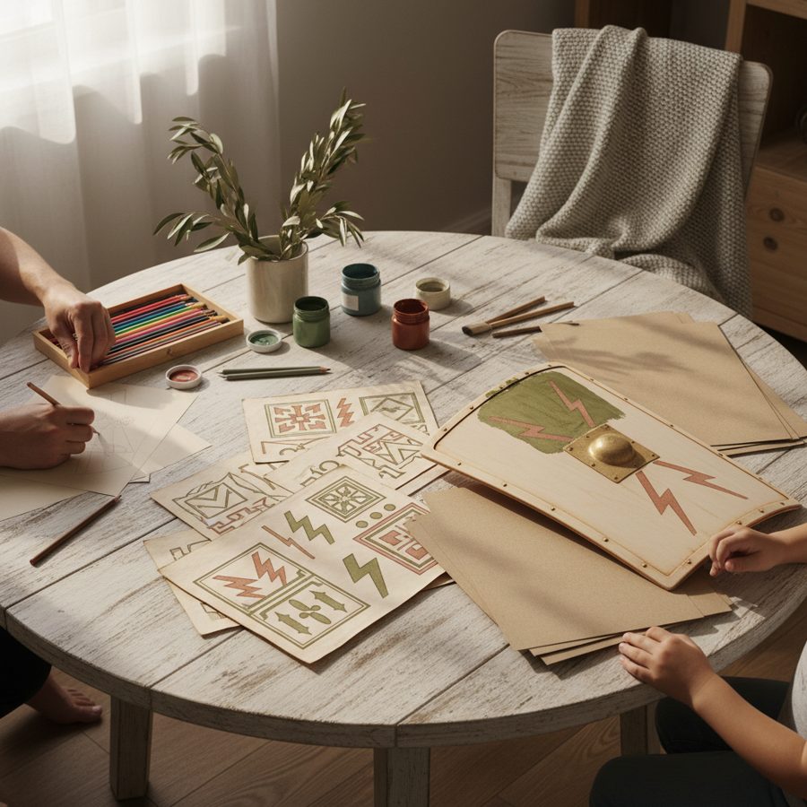 Design Your Own Roman Shield