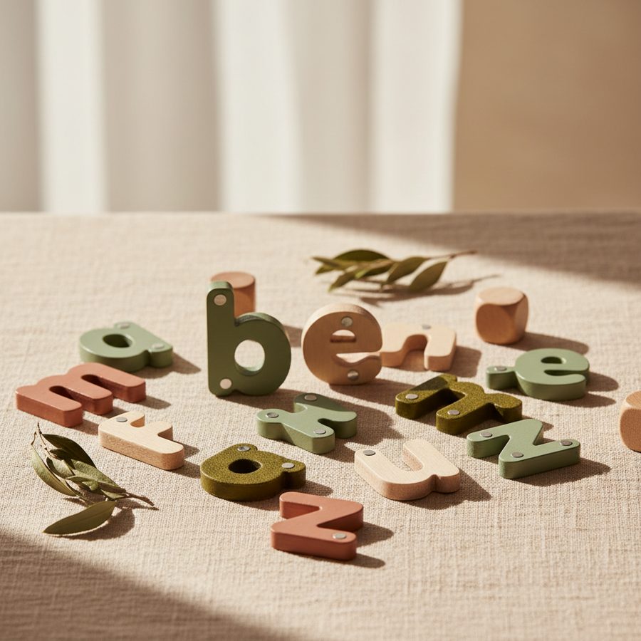 Lowercase Magnetic Letters