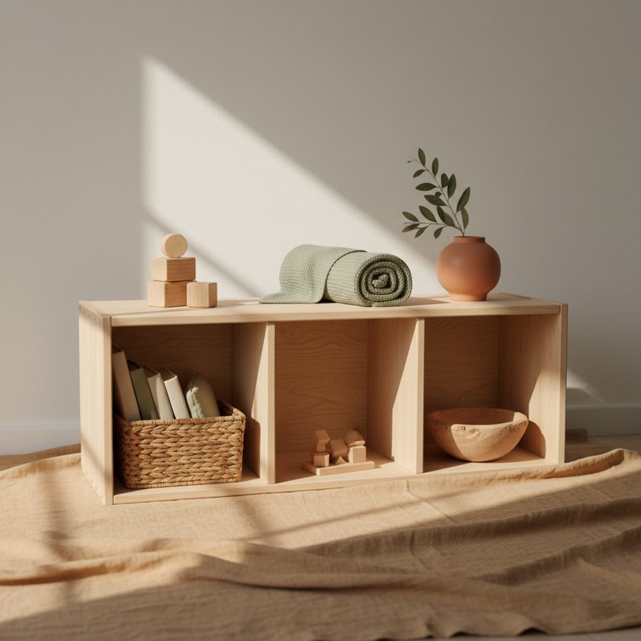 Low Open Shelving Unit