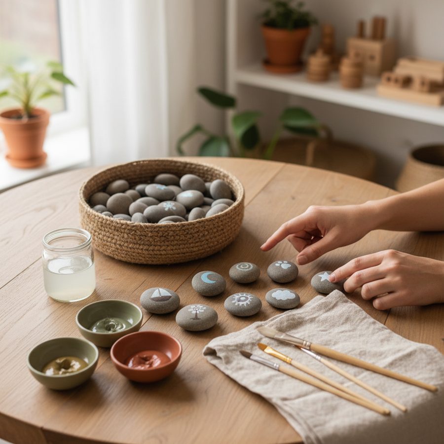 Paint Story Stones