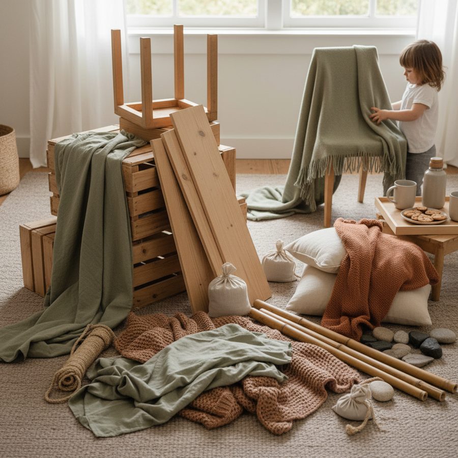 Rainy Day Den Build
