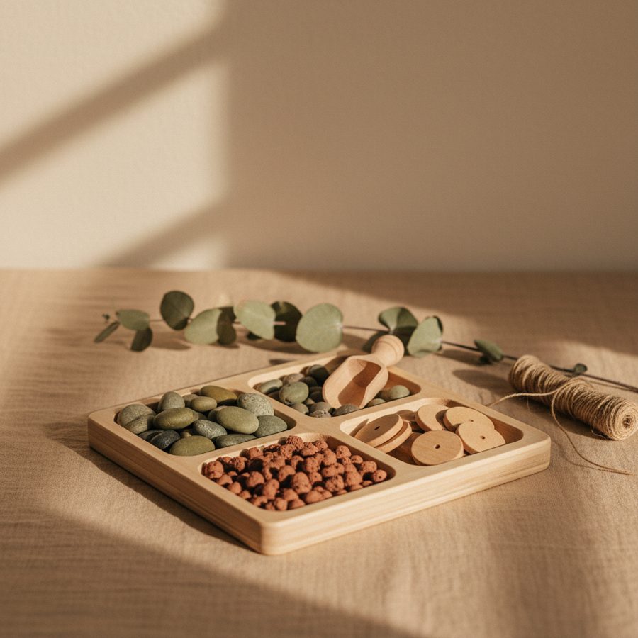 Wooden Sensory Tray